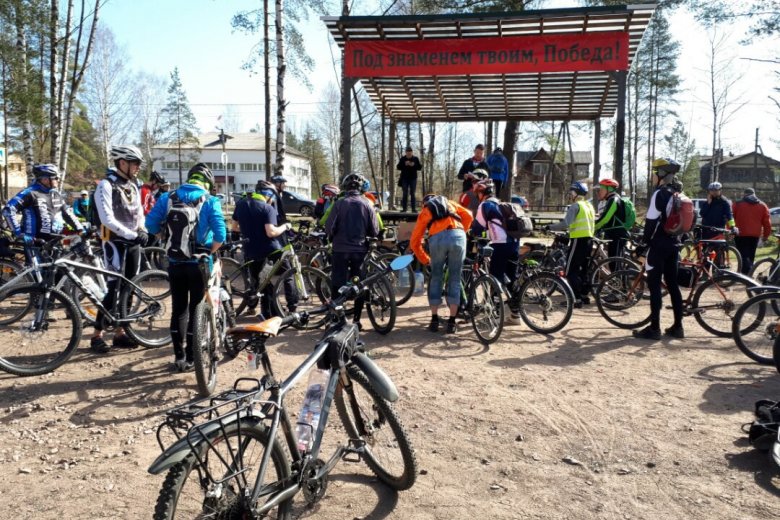 Спортклуб «Токсово» открыл велосипедный сезон